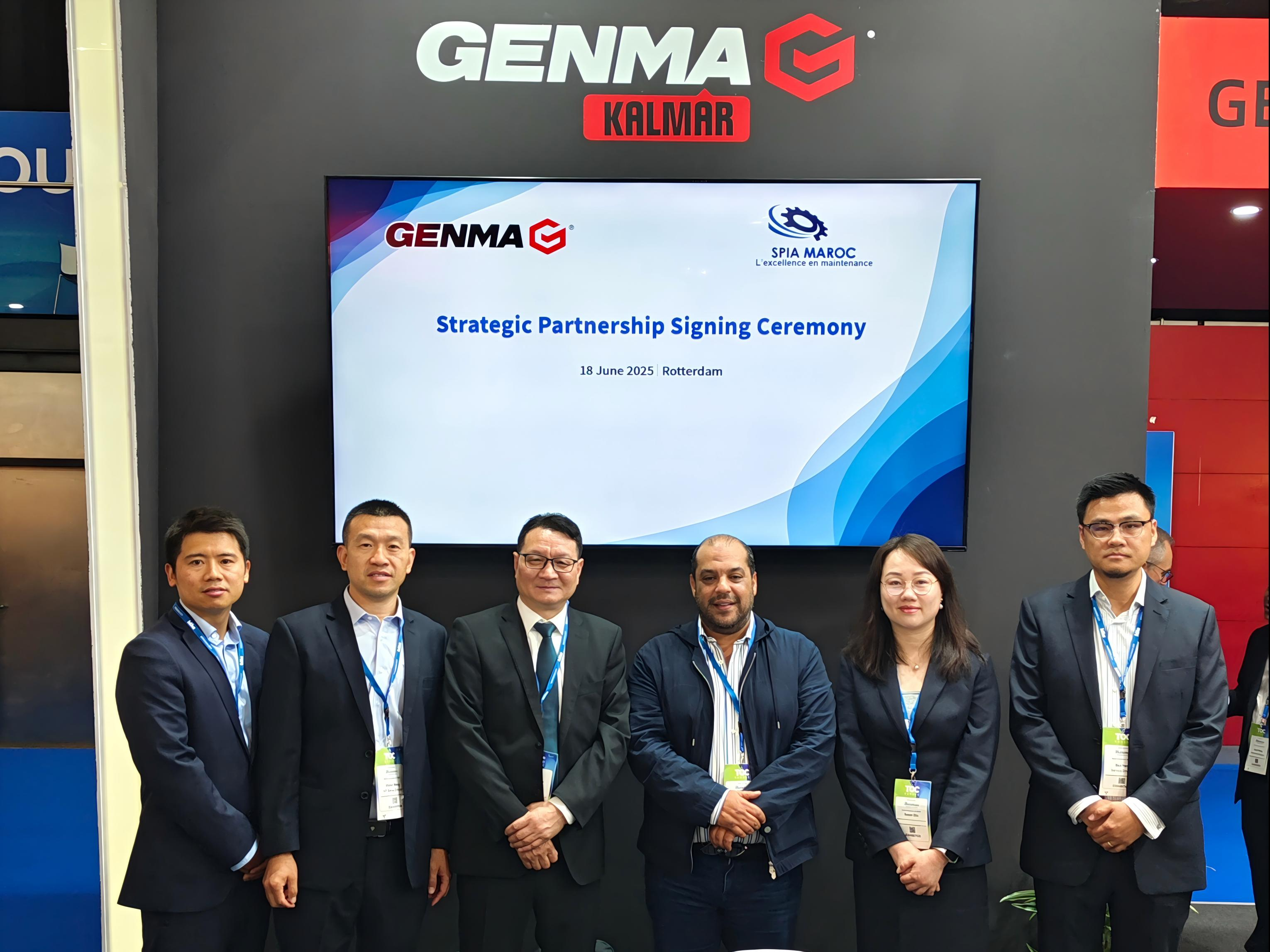 GENMA品牌閃耀2025 TOC歐洲展會，全球布局再提速(圖2)